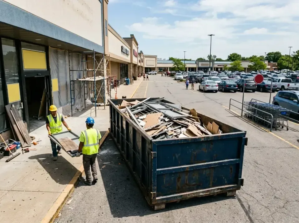 retail-store-renovation-debris-003 — frequently asked questions, Roll-off Dumpster Rentals in West Hollywood, CA